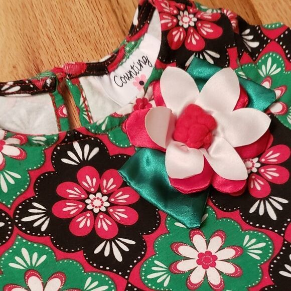 Counting Daisies Holiday Tunic Dress - Picture 6 of 7